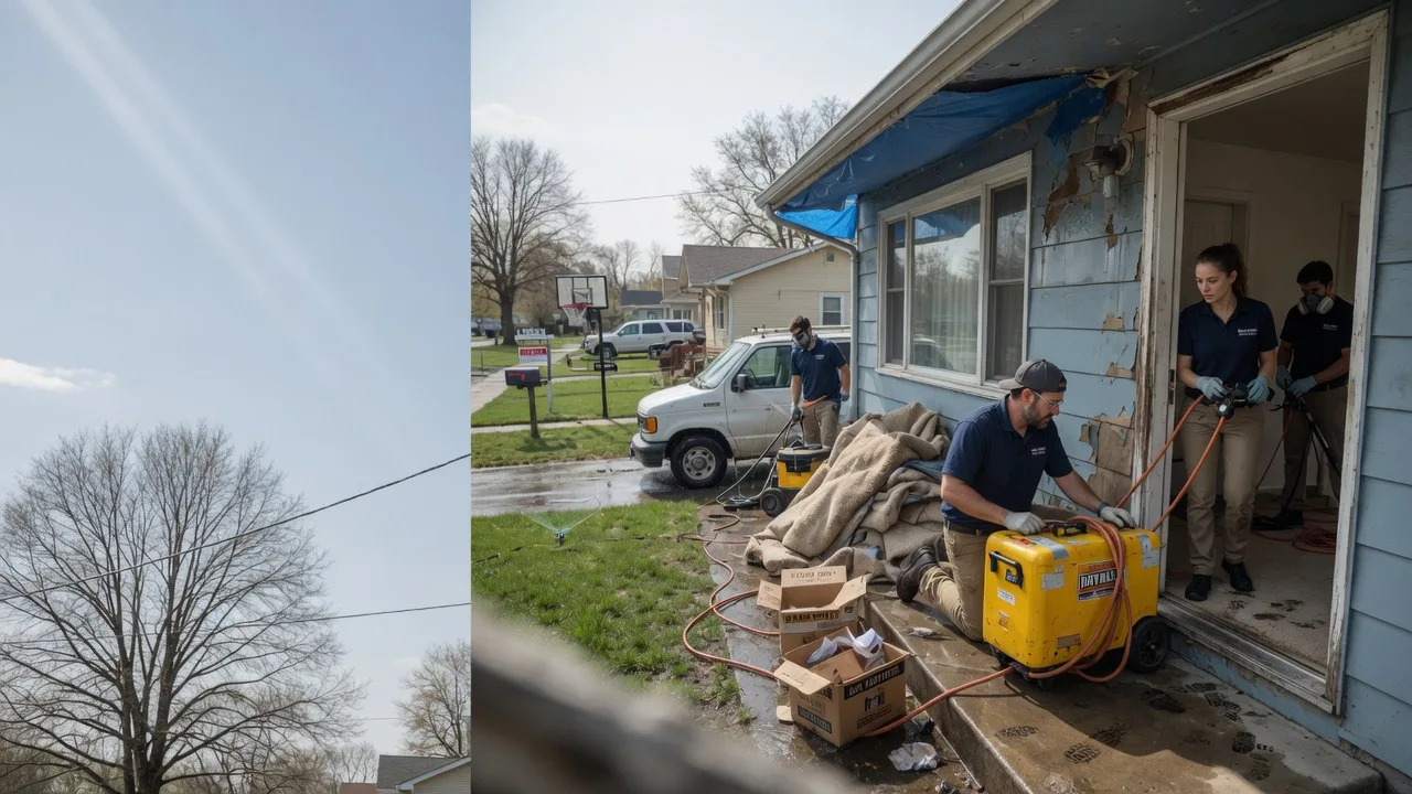 Basement Flood Cleanup in Burkesville, KY near me